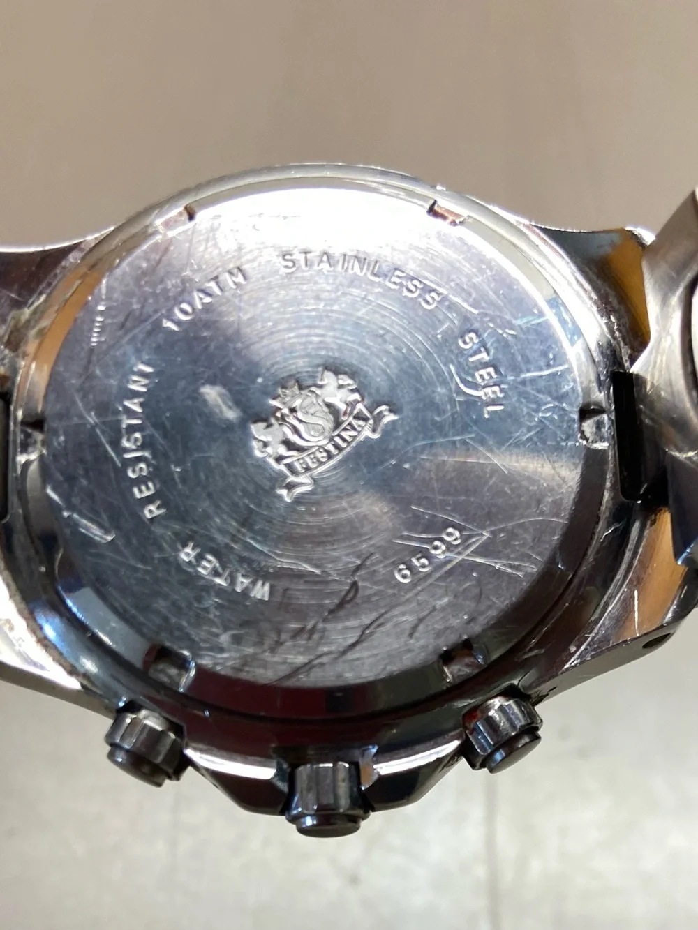 Festina Stainless Steel Chronograph Watch - Blue Dial